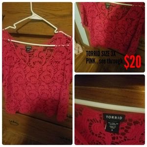 Torrid see through top